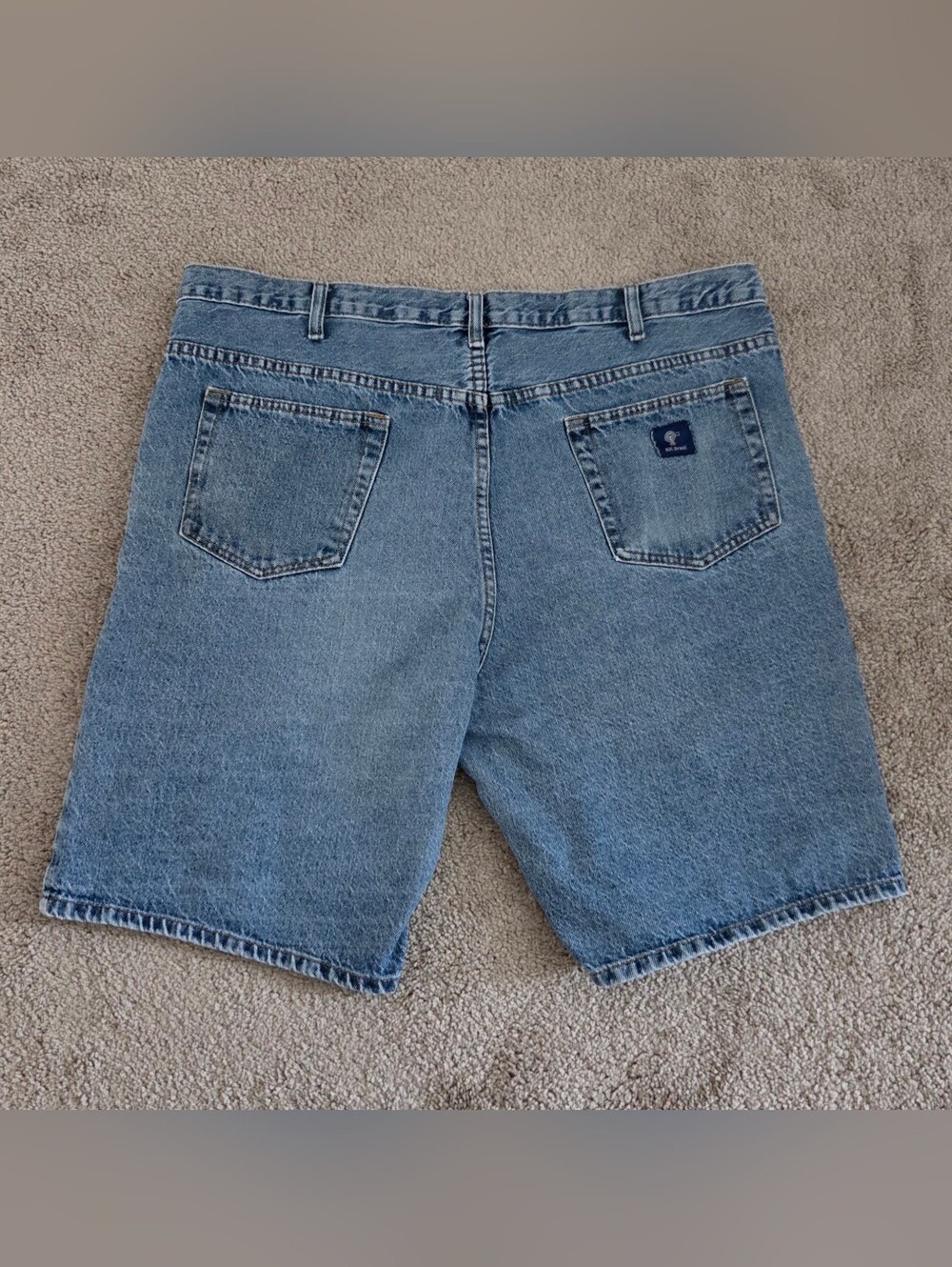 Y2K Vintage RK Brand Blue Denim Shorts Men's 42
